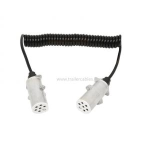 7 pin trailer spiral cable european trailer spiral 7 core cable for trailer