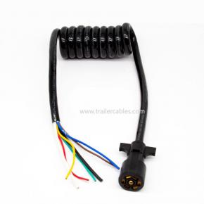 7 way trailer plug 7 pin trailer wiring harness 7 wire trailer adapter cord for rv