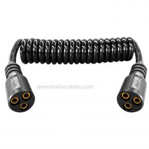 3pin trailer cable with 3P inject plug