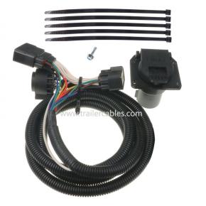 Trailer Connector American 7-Pin Harness Ford Raptor Connecting Wire 15-22 F150 56413 118283