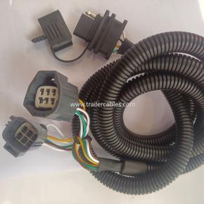 4-Pin Trailer Wiring Harness 07-18 Jeep Wrangler JK Jeep Wrangler Trailer Receiver Wiring Harness