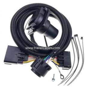 Customized American 7-Pin Trailer Wiring Harness Ford Raptor Connecting Wire 15-22 F150 56413 118283