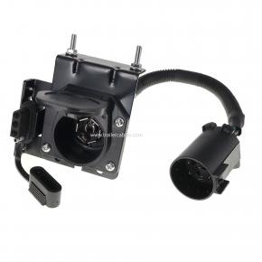 American style 4pin+7pin trailer wiring harness with original trailer 7pin connector total length 36inch 55664