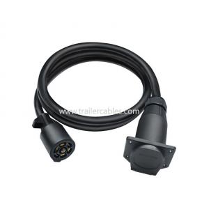 American style 7-prong trailer connector trailer plug cord European style 7-prong RV plug adapter RV power cord