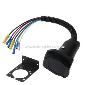 Trailer Wiring Harness 7 Pin RV Socket Connection Cable Multifunction Car Truck Tail Extension Plug RV Power Cord