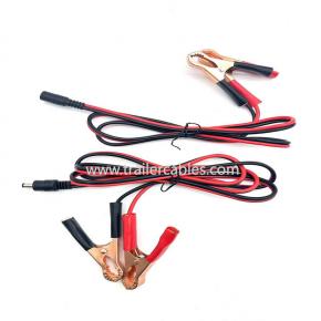 Car charger male header to 5.5*2.1mm DC header 12V-24V indicator cigarette lighter with dc5521 male header