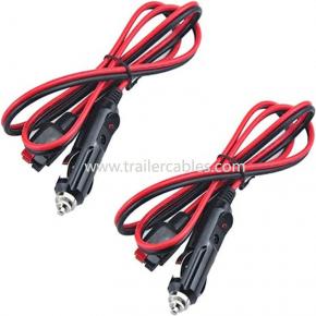 Car Cigarette Lighter to 45A Anderson Cigarette Lighter Plug Extension Cord with Fuse 45A Anderson Wiring