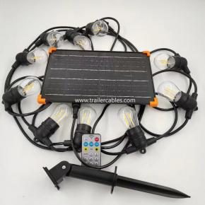 E27 light string wire string 5 meters 10 meters 16 meters outdoor waterproof light string wire American gauge British gauge farming grow light wire
