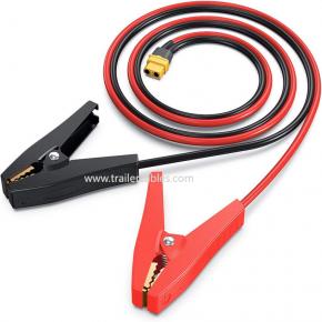 Car battery ignition cable 12AWG high temperature resistant silicone cable XT60 to alligator clip connection cable