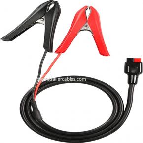Anderson to Fish Clip Connection Cable Alligator Clip Battery Cable 45A Anderson High Current Extension Cable
