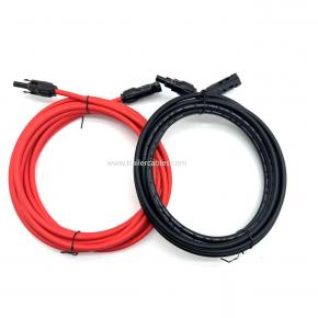 MC4 Photovoltaic Extension Cord 4/6MM Dual Head PV Connection Cable Solar PV Panel Energy Storage Cable