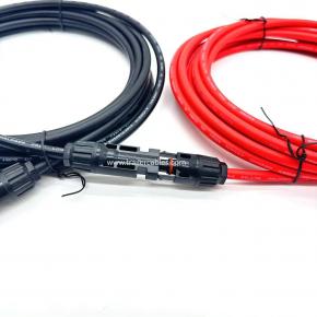 Photovoltaic Extension Cord Dual Head MC4 Connector PV Cable DC Extension Cord PV Solar Wiring Harness