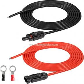 MC4 Solar Connector to O-Type Cold Pressed Terminal Wire O-Type Terminal to MC4 Adapter 12AWG