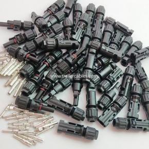 MC4 Photovoltaic Connector Solar MC4 Waterproof Header Connector Photovoltaic Connector MC4 Solar Module