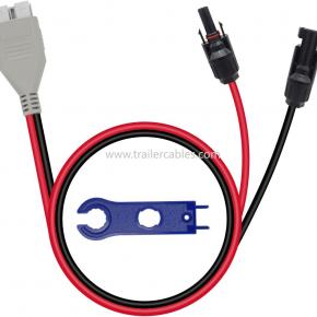 50A Anderson to MC4 PV Connector MC4 Solar Connector Battery Charging Cable