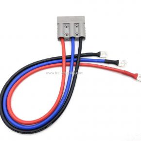 3-hole, 3-pole Anderson plug wire 50A battery charging plug battery connector Anderson wire harness