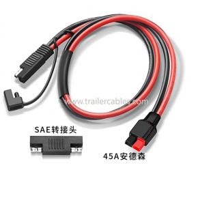 45A Anderson Plug to SAE Solar Connection Cable 12AWG SAE Solar Connection Cable