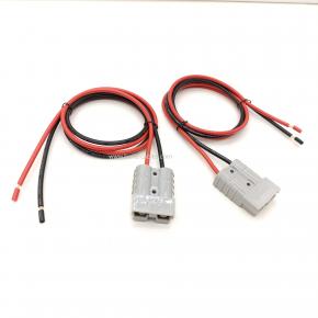 50A High Current Anderson Plug Connection Cable 50A Anderson Plug to O-Terminal Forklift Charging Cable