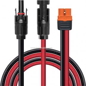 MC4 to XT60L Female Energy Storage Connection PV Cable Solar Panel Connection Cable Outdoor Energy Storage Extension Cable