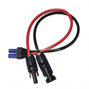 MC4 Connection Cable Outdoor Energy Storage Photovoltaic Extension Cord EC5 to MC4 Car Air Conditioning Special Plug Connector