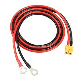 XT60 male and female O-type terminal copper nose charging test connector aeromodelling lithium battery plug with connecting wire