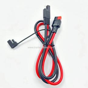 Solar Panel SAE Plug to 30A Anderson Plug Cable SAE Plug Energy Storage Power Charging Cable